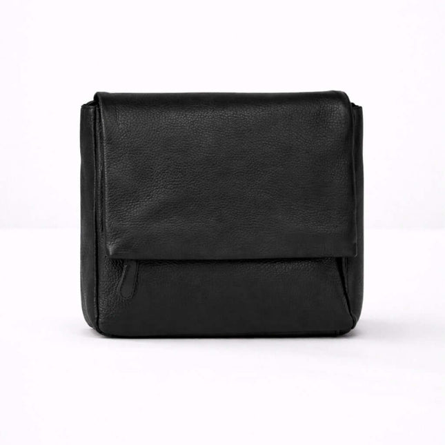  Classic Leather Flap Crossbody Bag