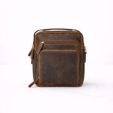 Vintage Leather Crossbody Bag