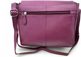 Black/Purple/Tan Handbag (S- 011)