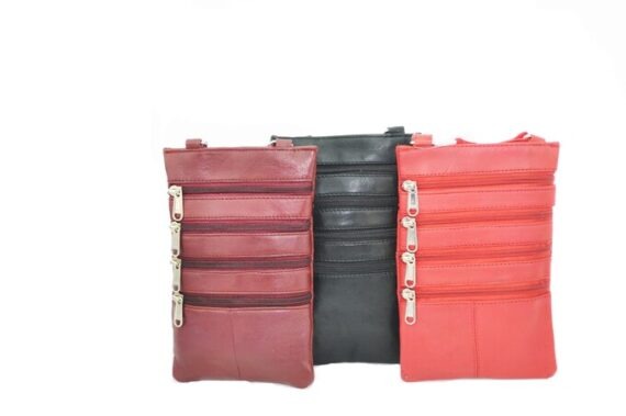 Solid Cross Body Bag