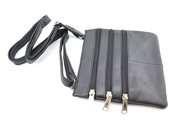 Solid Cross Body Bag