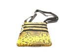 Snake Print Cross Body Leather Bag (S- 1027)