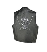 Skull Black Vest (S- 2300)