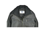 Black Leather Jacket (M- 213)