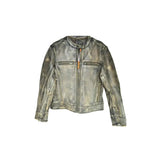 Men’s Brown Distressed Jacket w/ Venting (S-101)