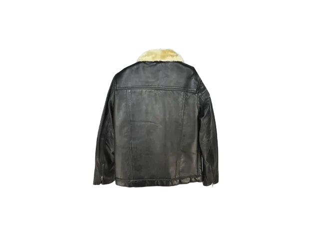 Black Fur Jacket (M- 604)