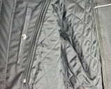 Ladies Black Collar Leather Jacket (Style # S- 97)