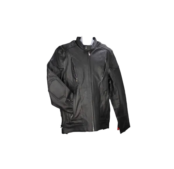 Men’s Biker Black Jacket (S-1010)