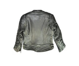 Stylish Ladies Black Leather Jacket (S- 219)