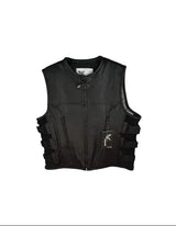 Black Club Vest (S-2233)