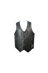 Plain Vest Black (S- 1884)