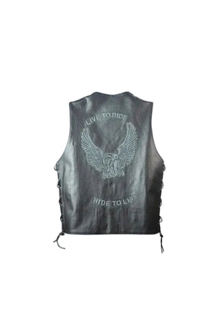 Eagle Black Vest (S-1894)