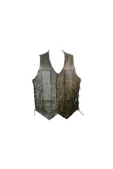 Distress Biker Vest (S- 1899)