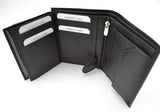 Rfid Black Leather Wallet (S-224)