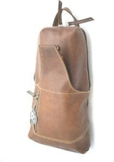 Leather Travel Backpack (S – 1577)