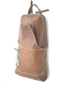 Leather Travel Backpack (S – 1577)