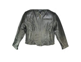Stylish Ladies Black Leather Jacket (S- 219)
