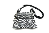 Zebra Print Cross Body Bag (S- 1027)