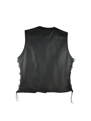 Black With Red Stripe Vest (S- 2400)