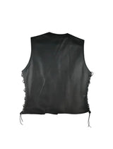 Black With Red Stripe Vest (S- 2400)