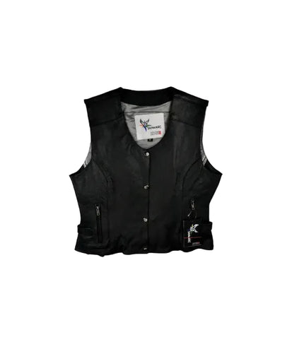 Black Purple Wing Vest (S-2366)