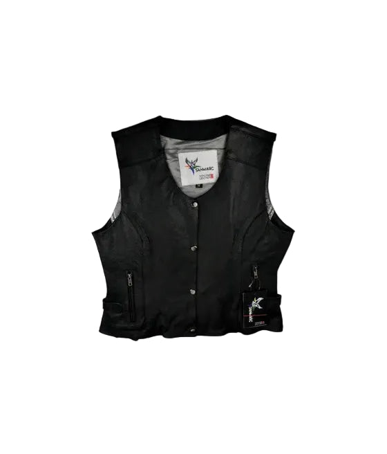 Black Purple Wing Vest (S-2366)