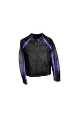 Black With Purple Wings Jacket (S-1100)