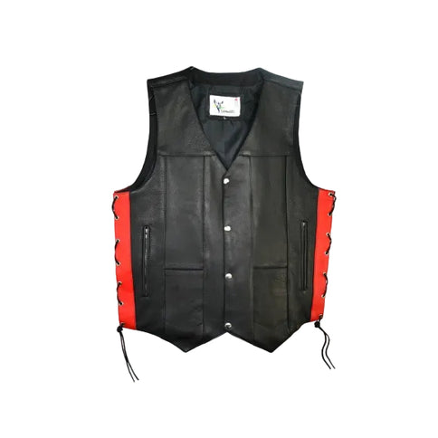 Black/ Red Vest (S- 64)