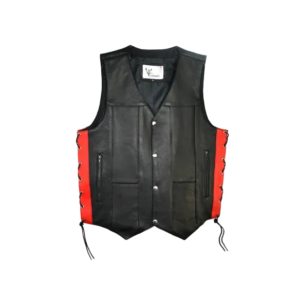 Black/ Red Vest (S- 64)