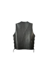 Plain Vest With Tassel Black (S- 1896)