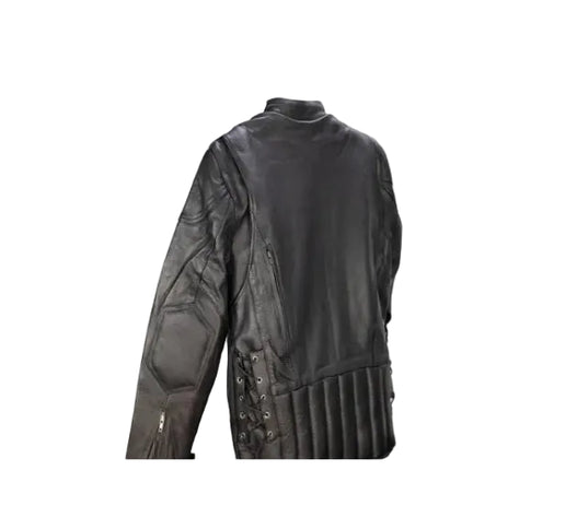 Men’s Biker Black Jacket (S-1010)