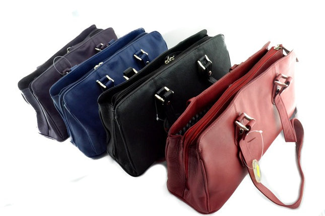 Black/Navy/Red/Purple Handbag (S-1645)