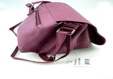 Black/Purple/Tan Handbag (S- 011)