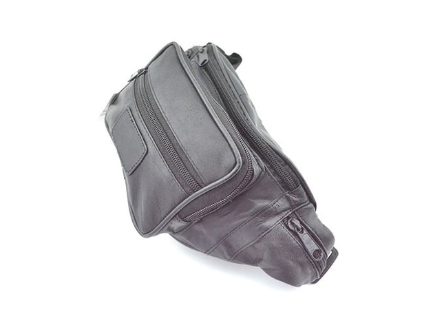 Leather Pouch with Belt 