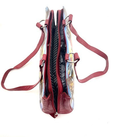 Paris Hand Painted Handbag