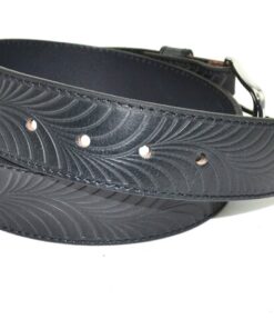 S-730 Black Western Style Belt