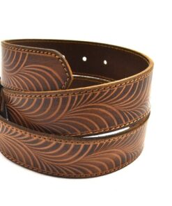 S-720 Tan Western Style Belt
