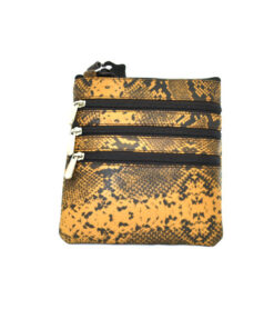 S- 1027 Snake Print Cross Body Leather Bag