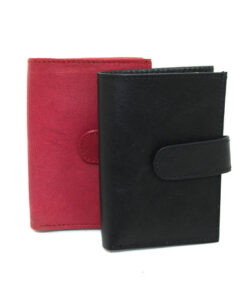 S-150 Leather Card Holder With Bill Pocket