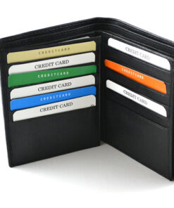 S-3215 Tall Leather Bifold Wallet