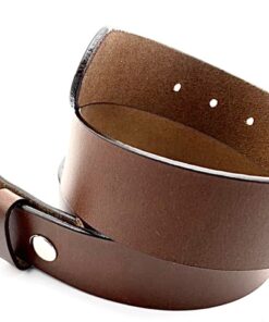 S-273 Brown Leather Belt
