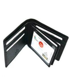 S-426 Black Rfid Leather Wallet