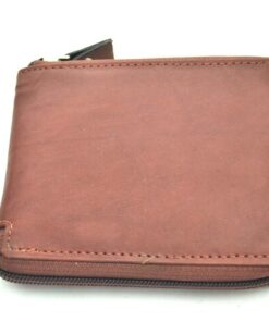 S-506 Leather Zip Around Wallet