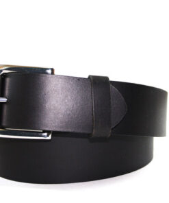 S-216 Black Wider Leather Belt