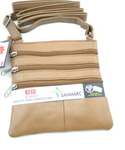 S- 1027 Rfid Cross Body Bag