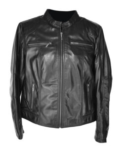 Jofa-1 Black Women Leather Jacket