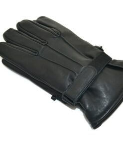 S-1111 Black Leather Gloves