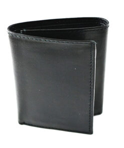 S- 59 Black Trifold Wallet