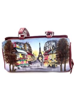 S- 1645 Paris Hand Painted Handbag