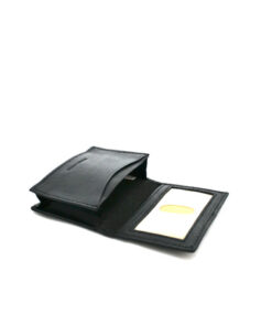 S -110 Black Leather Card Holder